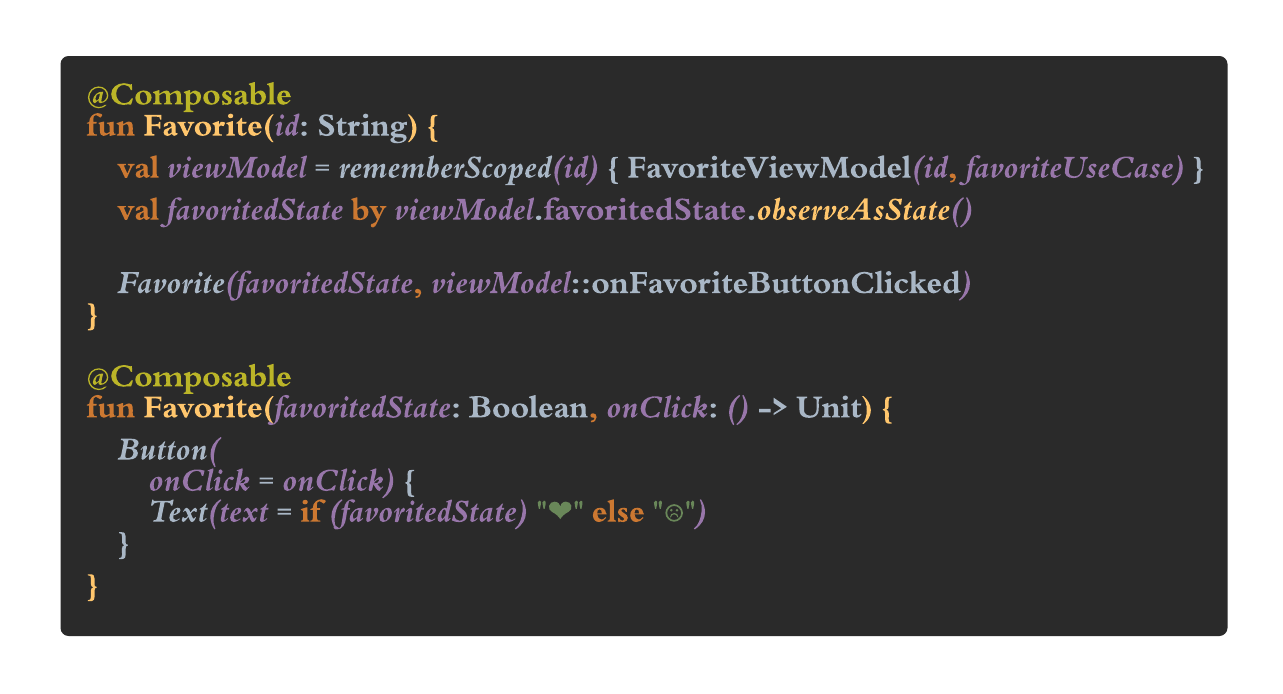 Every Composable deserves a ViewModel